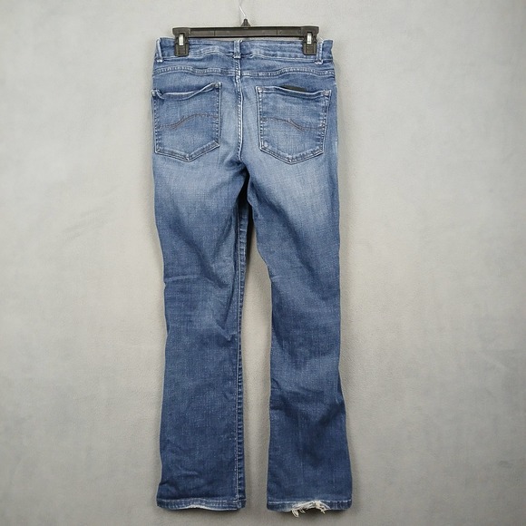 Lee‎ Modern Series Bootcut Jeans Womens 29x28.5 Blue Denim Cotton Curvy Mid Rise - Picture 6 of 10